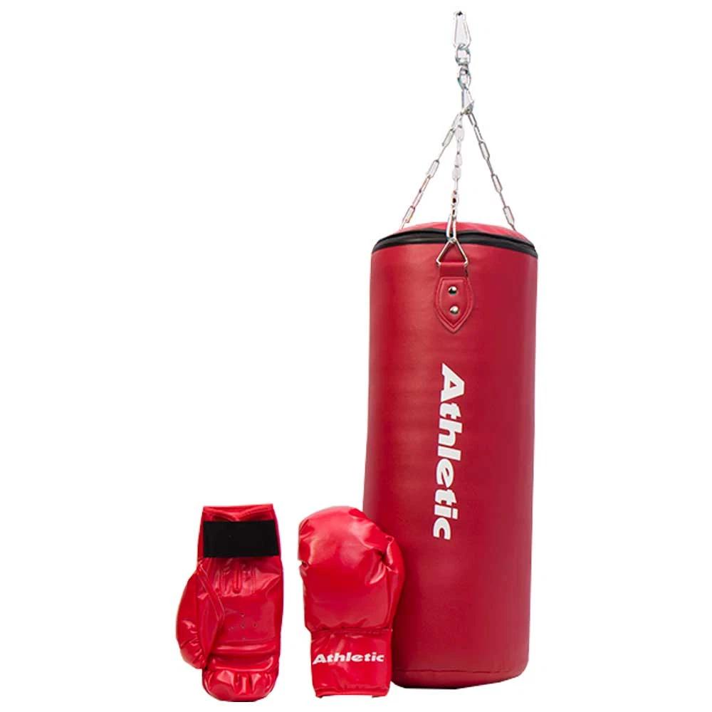 BOLSA DE BOXEO 15 KG + GUANTIN ATHLETIC SEL-3b284a5f