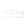 CUCHILLO COCINA 9 CARBON TRAMONTINA T229505 SEL-3c524e08