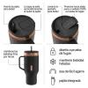 VASO TÉRMICO CONTIGO SNAPSEAL 887ML — REGALIZ BRONCE SEL-406828eb
