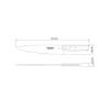 CUCHILLO COCINA 9 TRADICIONAL TRAMONTINA T222199 SEL-424edec5