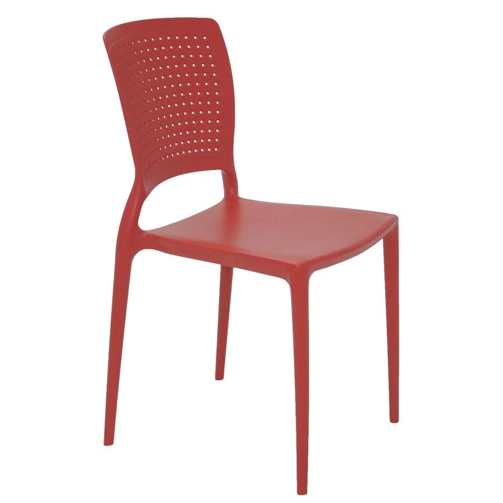 SILLA SAFIRA ROJA TRAMONTINA T920484 SEL-428b6838