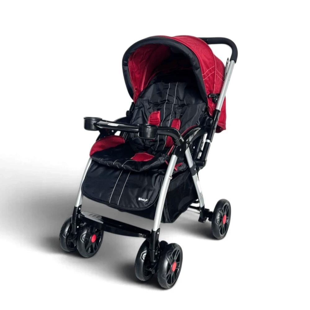 CARRITO CUNA eBABY ROJO 1130-RJ SEL-42ca43e4
