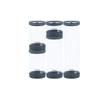JUEGO CONTENEDORES VIDRIO CON TAPA 5PZAS TRAMONTINA T642205 SEL-42cf0f3a