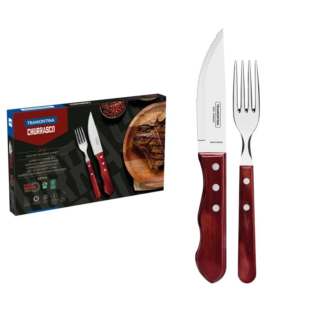JUEGO ASADO 12 PZAS POLYOOD TRAMONTINA T21199O SEL-445f59b1