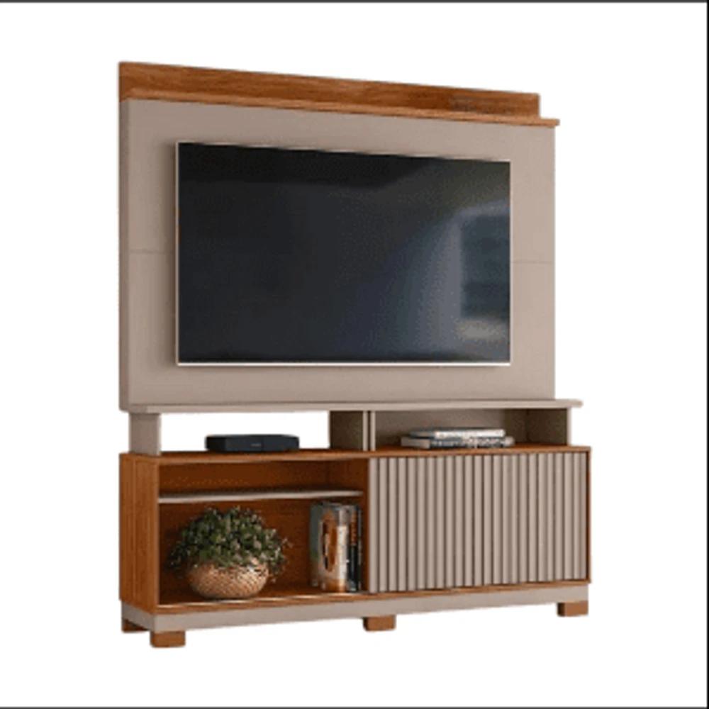 Home Theater Unanime Dallas Grigio Fosco / Cinamomo Mel Flex SEL-44cde1f4
