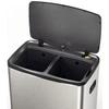 BASURERO INOX CON PEDAL OCTOS 15+15L TRAMONTINA T945444 SEL-49a1857a