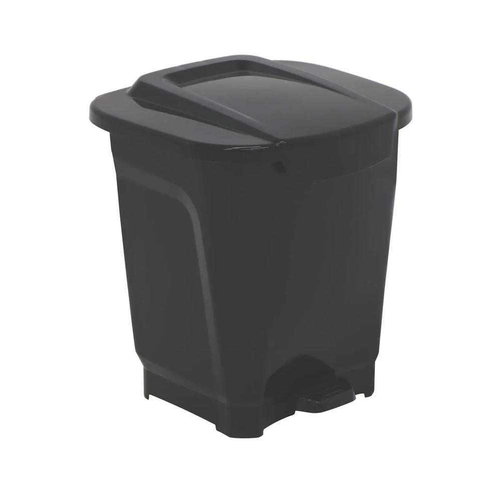 BASURERO TRAMONTINA NEGRO 25 LITROS 92812/009 T928123 SEL-4ce6a410
