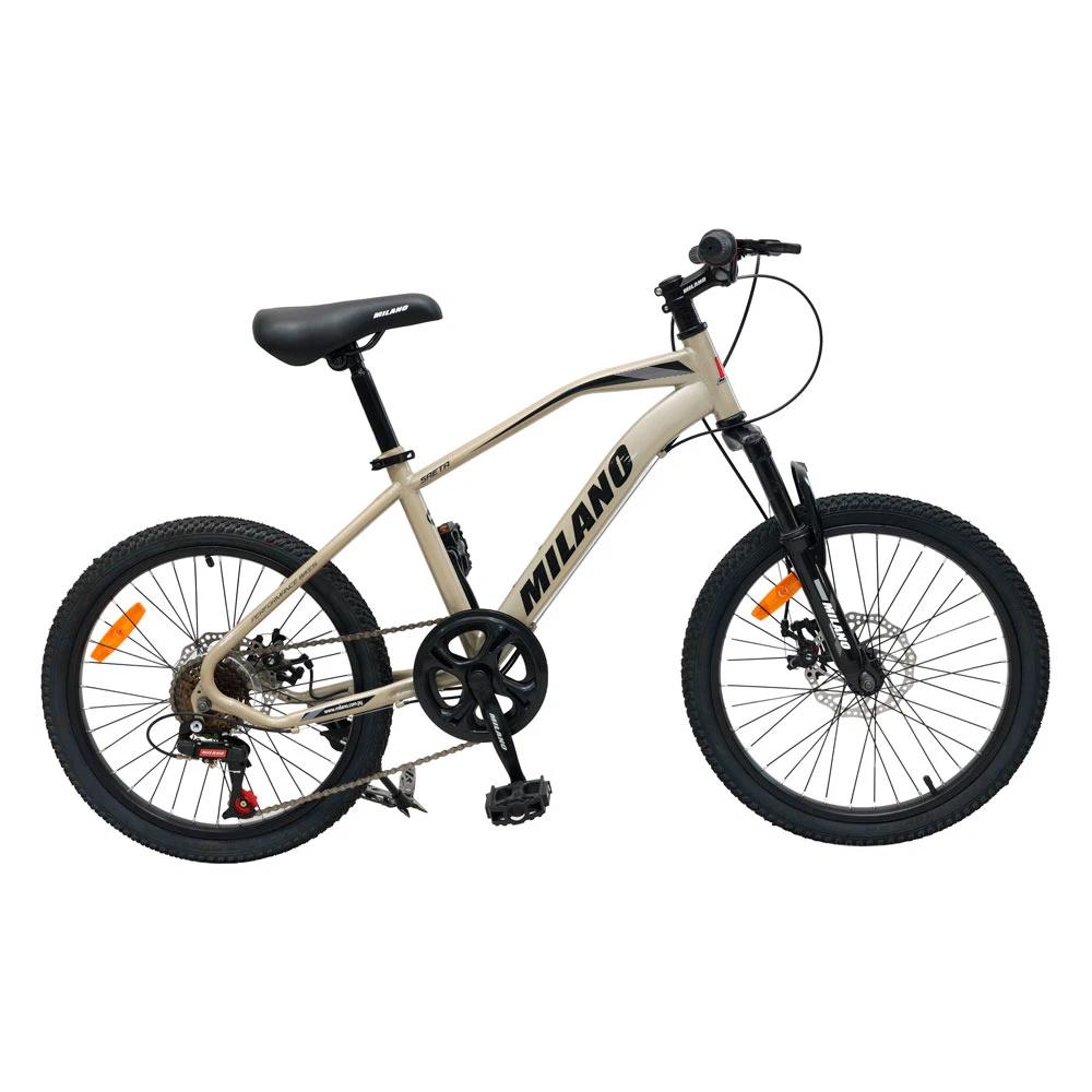 BICICLETA MILANO SAETA 20 SUS SWING PLATA SEL-4fe64eea