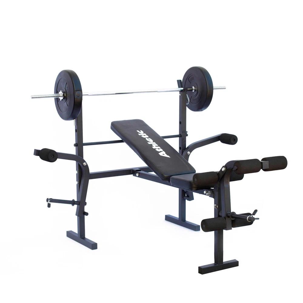 MULTIEJERCICIO ARM WEIGHT BENCH 160-CEMENT-ADJUSTABLE SEL-5738c9d9