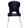SILLA JOSIE PATAS MATE NEGRO TRAMONTINA T920601 SEL-587042e4