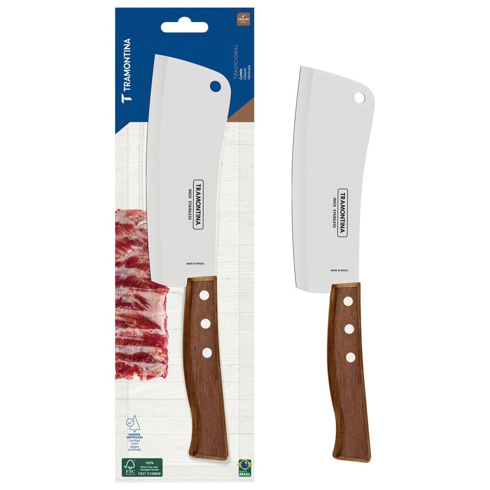 HACHUELA MANGO MADERA TRAMONTINA BL6 T222331 SEL-59216728