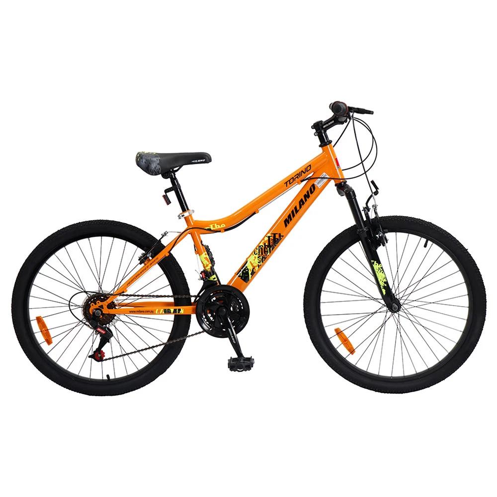 BICICLETA MILANO TORINO 24 18V NARANJA SEL-5990cbc7