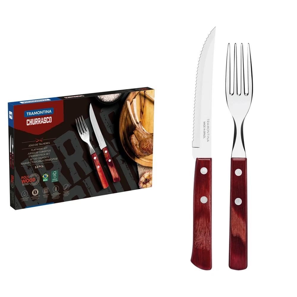 JUEGO PARA ASADO 12 PZAS POLYOOD TRAMONTINA T211990 SEL-59c04a36