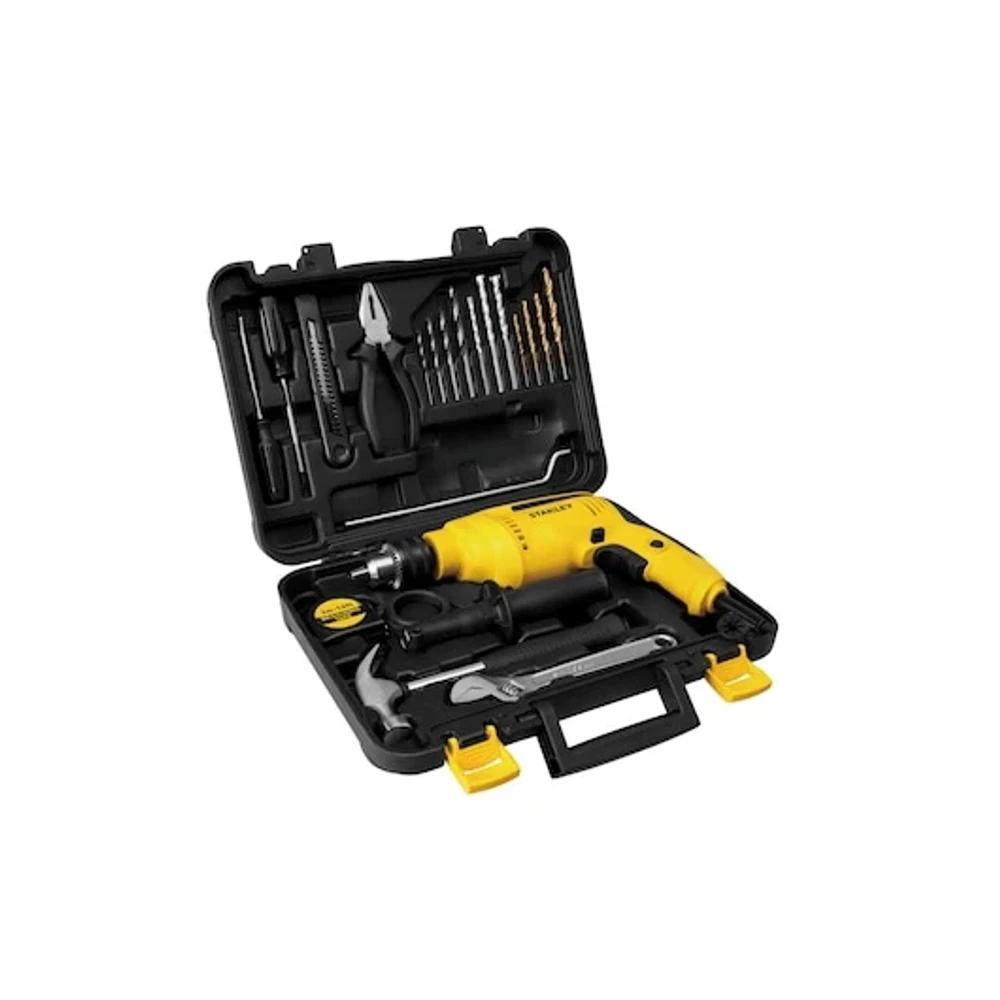 SET TALADRO + HERRAMIENTAS 700w STAnley SDH700-13mm B066052 SEL-5a38ccd2