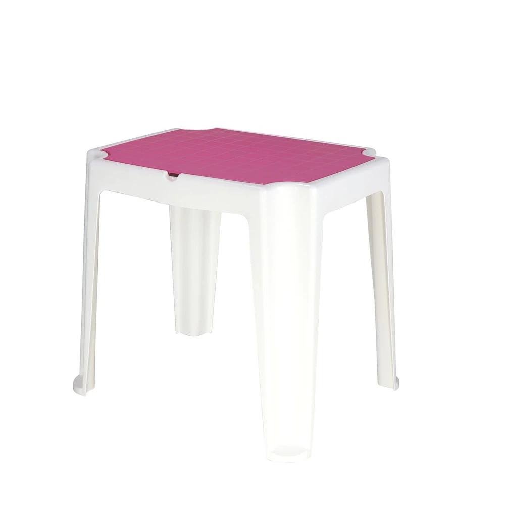 MESA VERSA TRAMONTINA ROSA Y BLANCO T923406 SEL-64e084d2