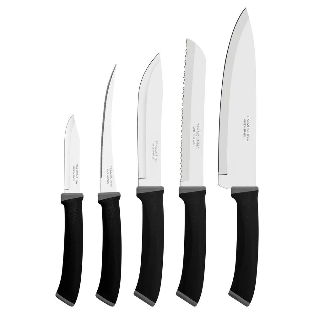 JUEGO DE CUCHILLOS 5 PIEZAS FELICE TRAMONTINA T23499 SEL-65ae012e