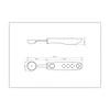 SACABOCADOS 2,9 CM UTILITA TRAMONTINA T256268 SEL-689bccf6