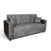 Sofá Unanime New Ita 3 Lugares Gris SEL-69ec56a9