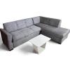 Sofá Esquinero Unanime Villa Elisa Gris SEL-6d8dca74