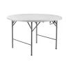 MESA PLEGABLE UNIQUE REDONDA PARA 4/6 PERSONAS MPRB122 SEL-6f6b6e46