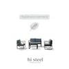 Juego de living Industrial Linea Aura Gris Claro SEL-714f6f1d