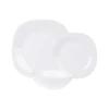 Juego de platos cuadrados 18pzs blanco Kups SEL-71ea6e64