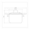OLLA ALTA 18 CM PARIS TRAMONTINA T285302 SEL-729e826c