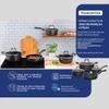 JUEGO DE COCINA 4 PZAS MONACO INDUCTION TRAMONTINA T287992 SEL-76883002