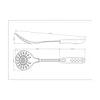 ESPUMADERA NYLON UTILITA TRAMONTINA T256910 SEL-76a3d74b