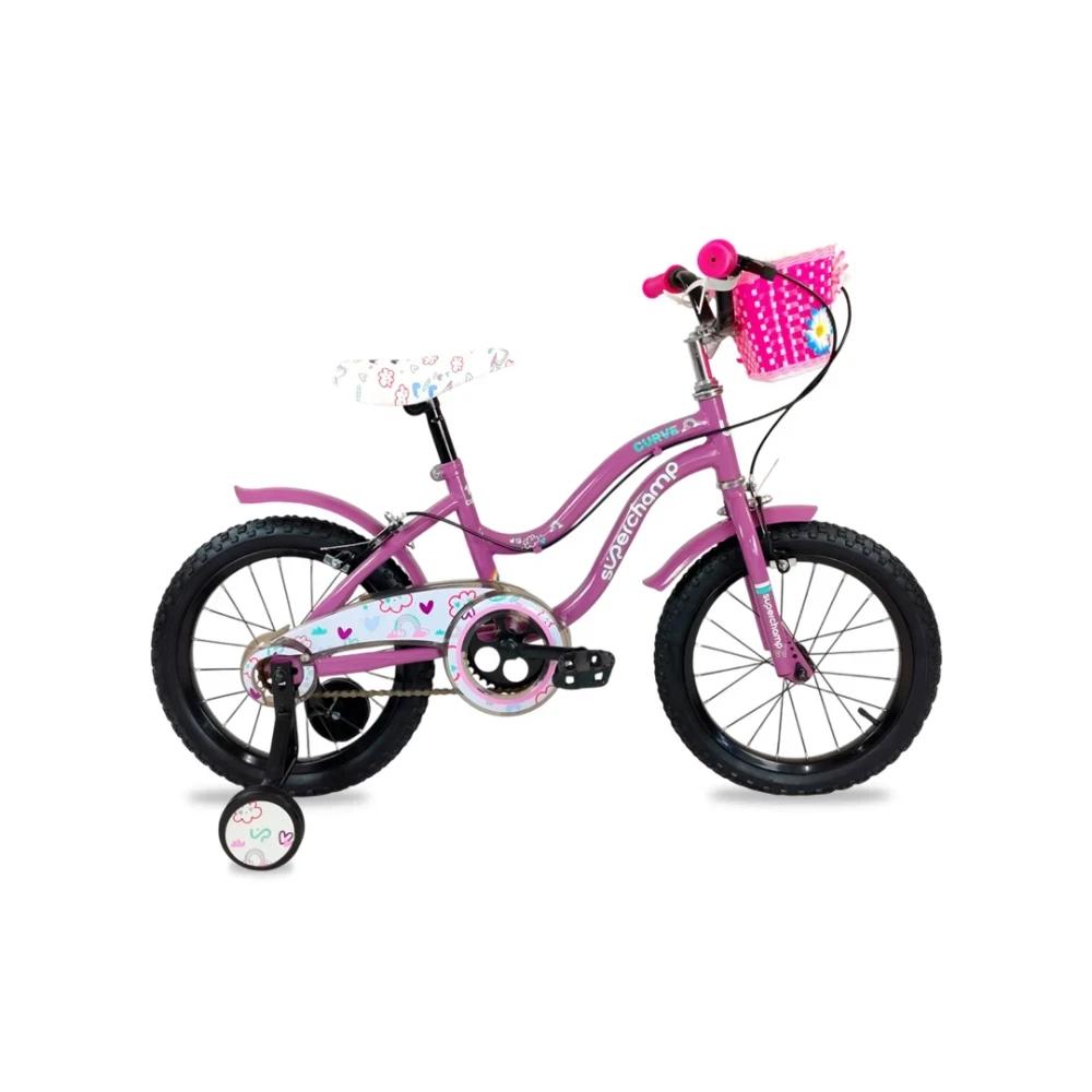 BICICLETA SUPERCHAMP CURVE ARO 16 LILA SEL-77ba4154