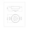 VAPORERA 20CM SOLAR BAQUELITA TRAMONTINA T627302 SEL-7839cbe7