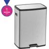 BASURERO INOX CON PEDAL OCTOS 45L TRAMONTINA T945445 SEL-798a5095