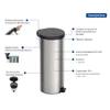 BASURERO INOX CON PEDAL NE 30L TRAMONTINA T94538E SEL-79c8740b