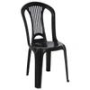 SILLA ATLANTIDA TRAMONTINA NEGRA SIN POSA BRAZOS - T920132 SEL-7e507a49
