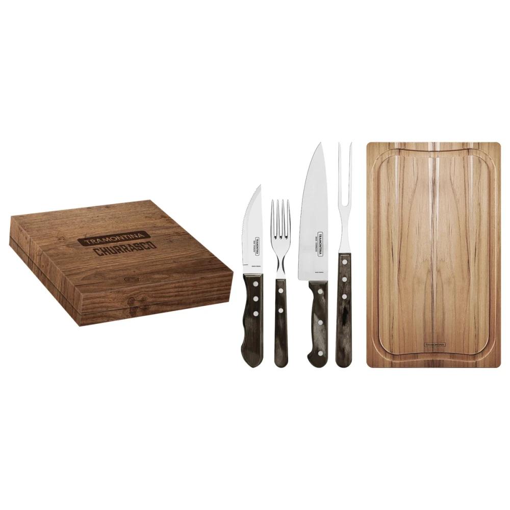 JUEGO ASADO 15 PZAS POLYOOD TRAMONTINA T21198H SEL-7e767cbb