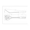 ESPATULA NYLON UTILITA TRAMONTINA T256907 SEL-7ef3d42a