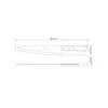 CUCHILLO COCINA 9 CARBON TRAMONTINA T229535 SEL-7ef98824