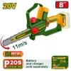 Mini motosierra 8" (Autolub) BL 20V. Sin Batería. Jadever SEL-7f37d5df