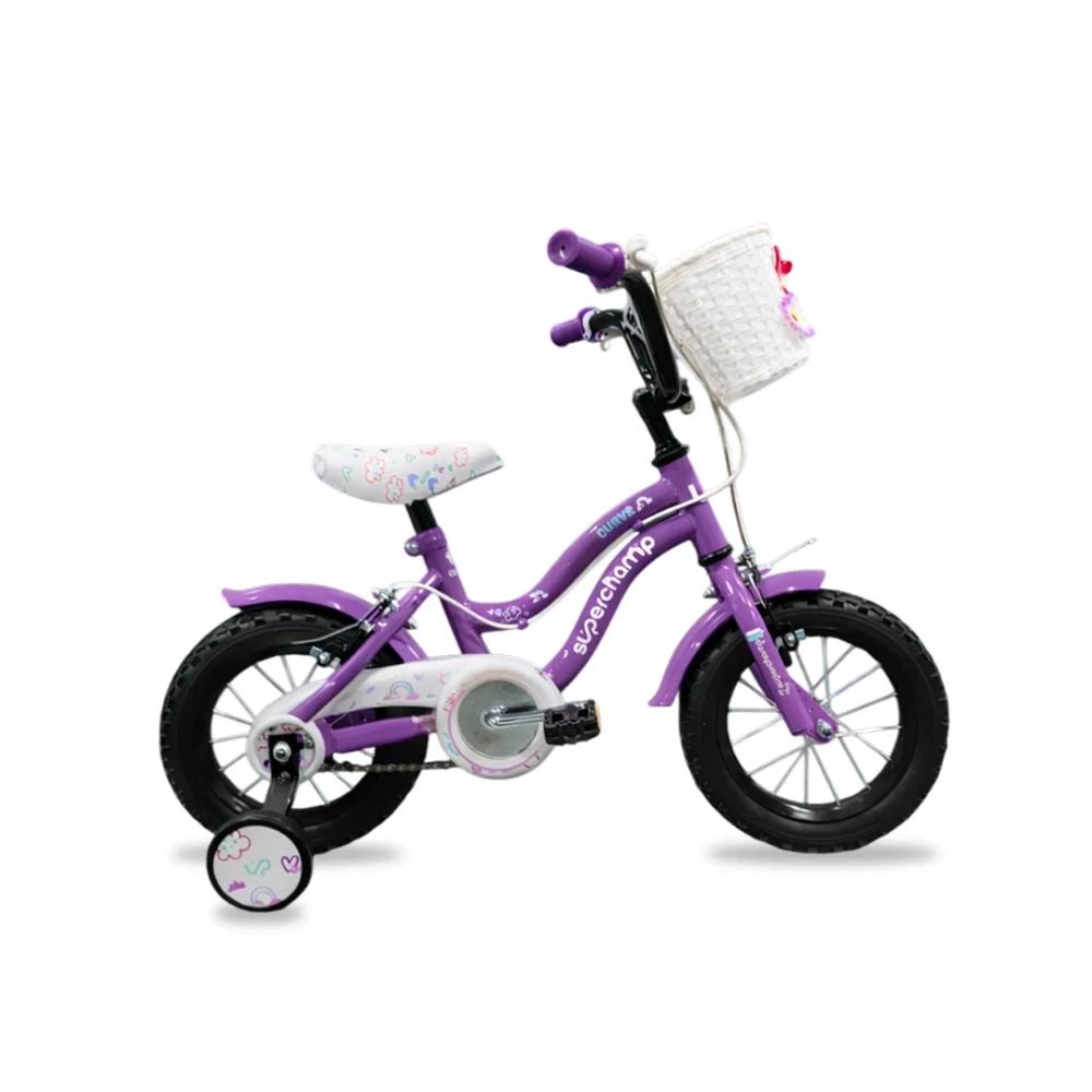 BICICLETA SUPERCHAMP CURVE ARO 12 LILA SEL-7fd31650