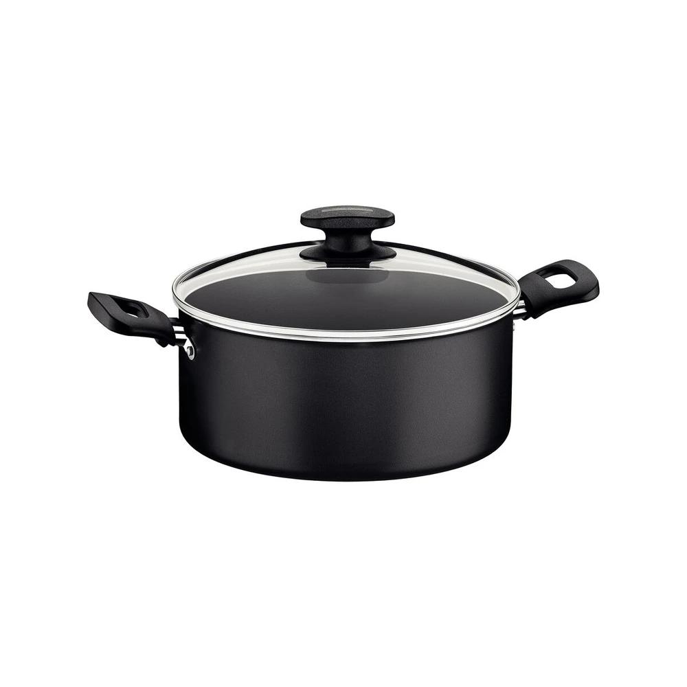 CACEROLA CON ASA LORETO TRAMONTINA NEGRA 20CM T203821 SEL-8031f8d6