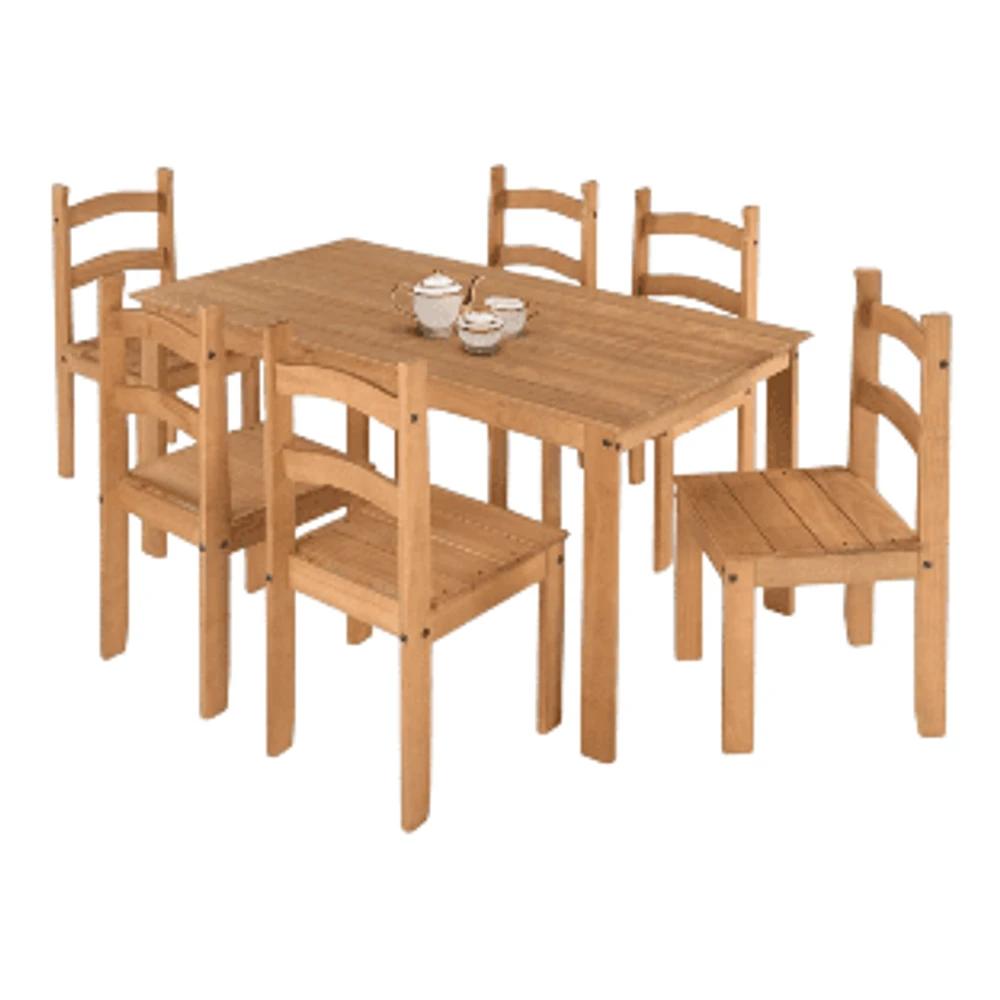 Juego de Comedor Unanime 6 Sillas Mel SEL-810bfb22