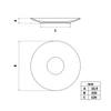 PAULA HS PLATO POSTRE 21CM TRAMONTINA T966018 SEL-83f2a06e