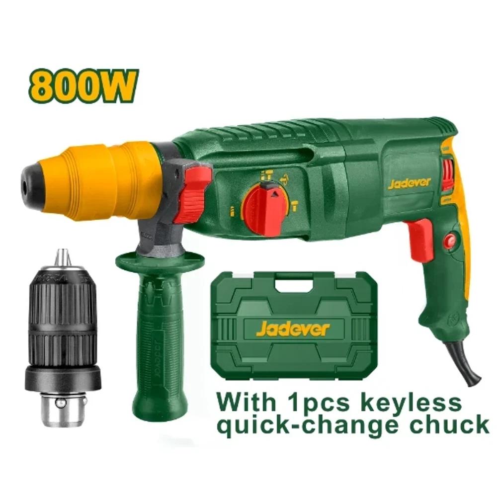 Rotomartillo 2.5J 800W. (SDS Plus / 13mm) Jadever Maletin SEL-867e7221