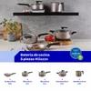 JUEGO DE COCINA 5 PZAS MILAZULZO TRAMONTINA T28599I SEL-86dc2dea