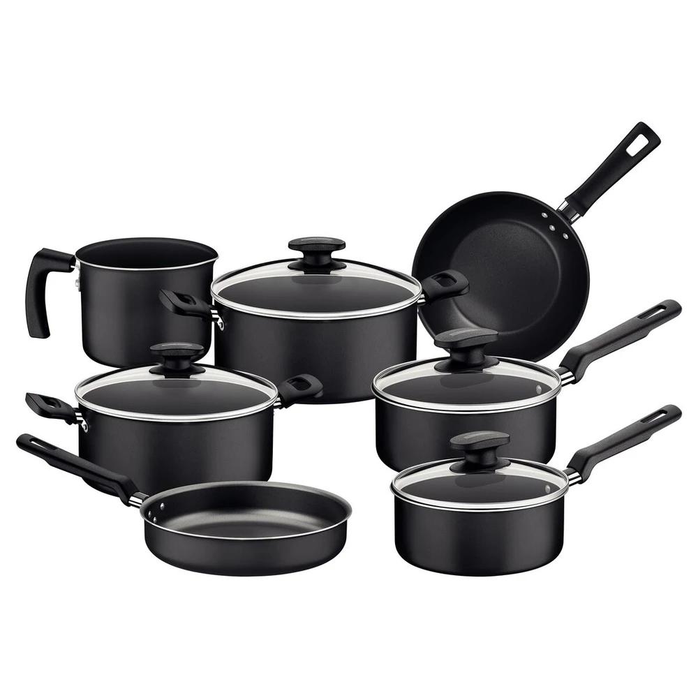 JUEGO DE COCINA LORETO TRAMONTINA 7PZ NEGRO T20399J SEL-87f77d8a