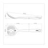 ESPUMADERA VERANO TRAMONTINA T255737 SEL-89f4e13f