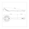 ESPUMADERA VERANO TRAMONTINA T255737 SEL-89f4e13f