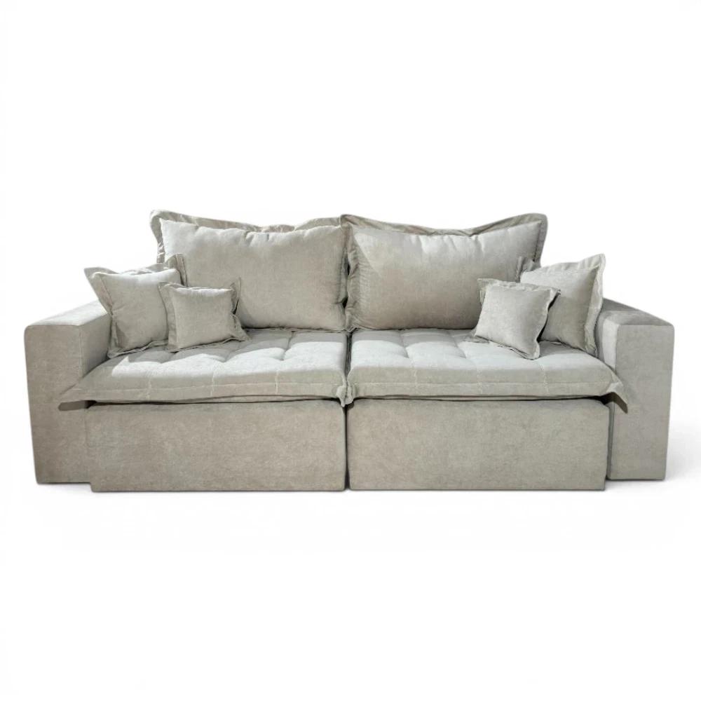 Sofá Retráctil Unanime Alberdi Beige SEL-8b515f12