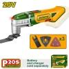 Multiherramienta oscilatoria 20V + acc. sin Bateria. Jadever SEL-8d46c4ca