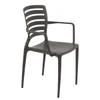 SILLA SOFIA CON POSA BRAZO TRAMONTINA MARRON T920364 SEL-9237bd90
